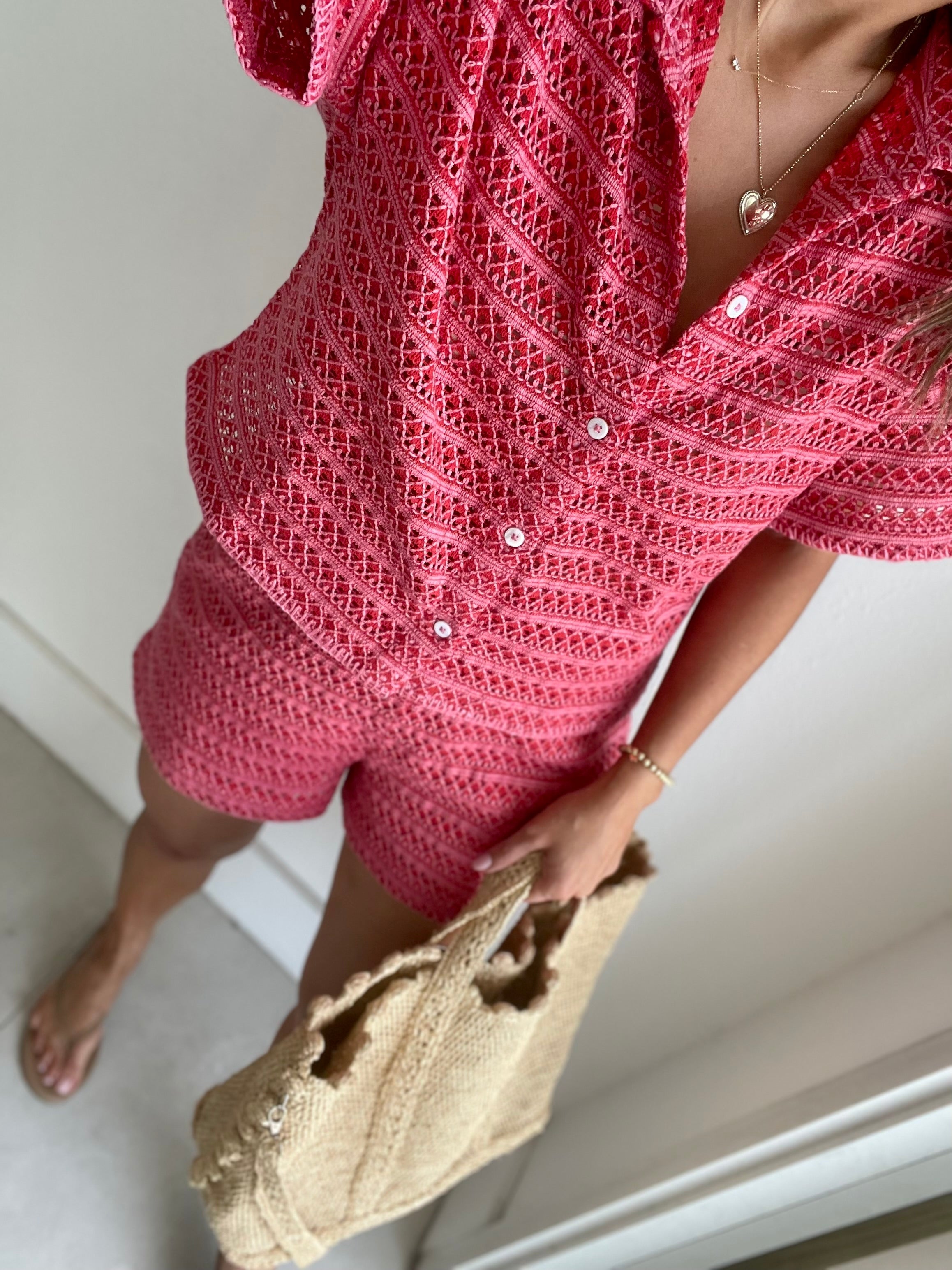 Arezzo Crochet Short