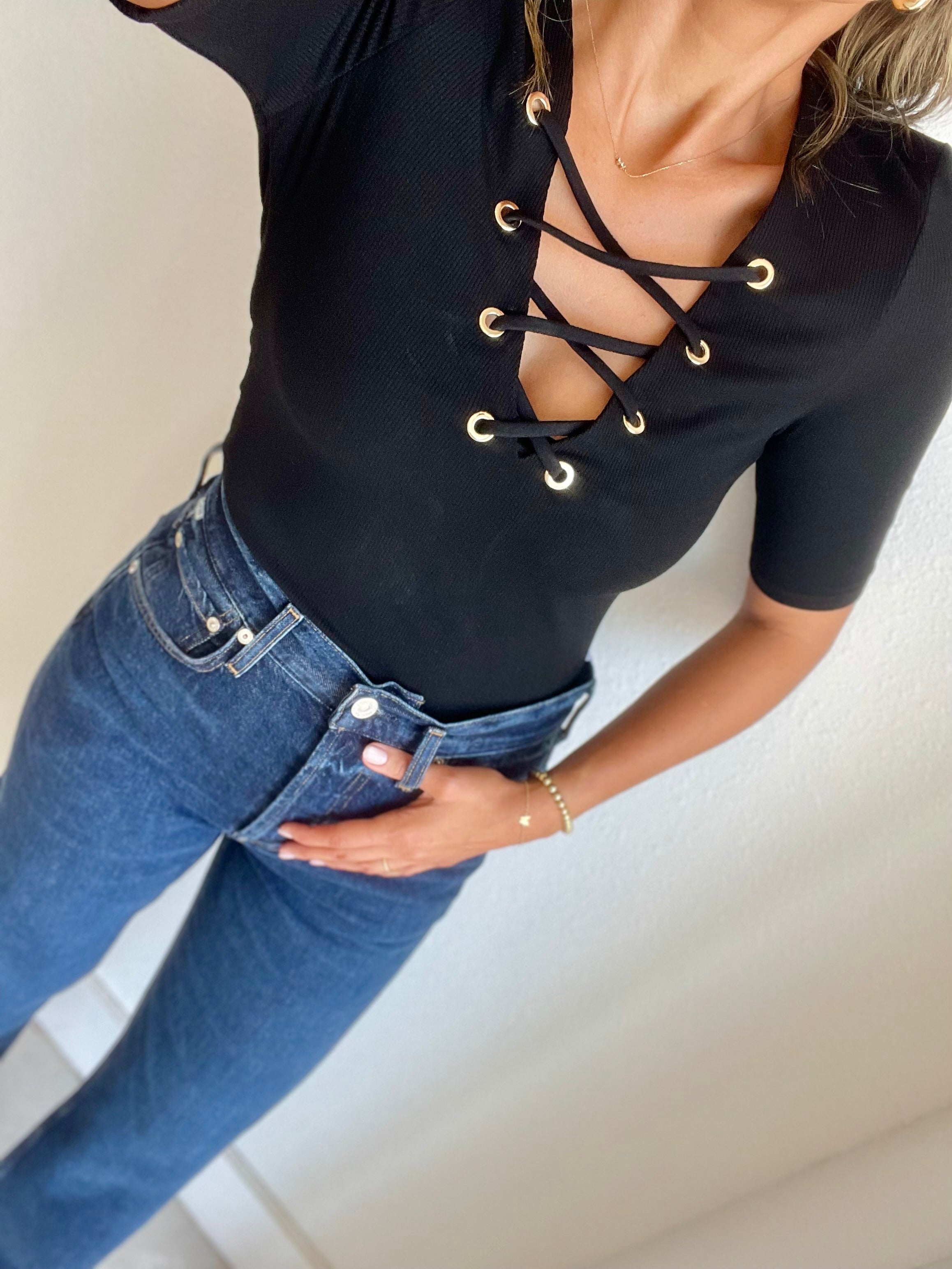 Ren Lace Up Top