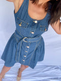 Katerina Denim Mini Dress