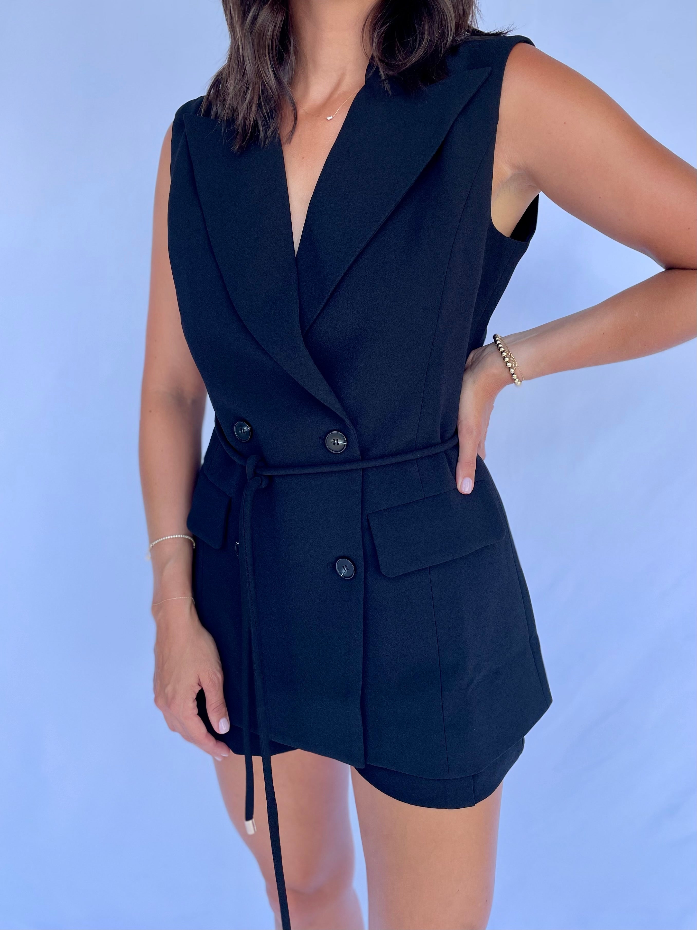 Laura Sleeveless Jacket