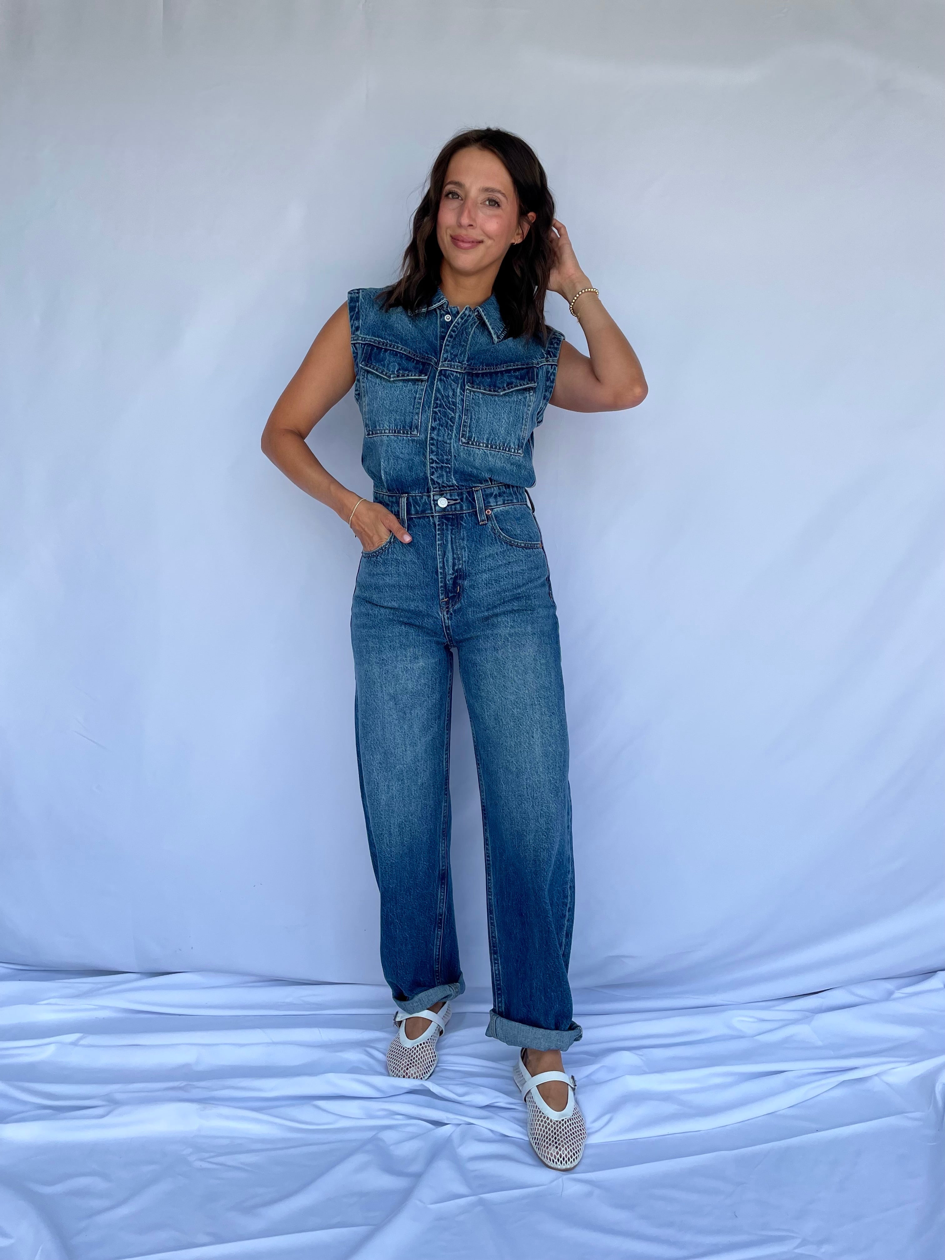 Ace Barrel Leg Jumpsuit