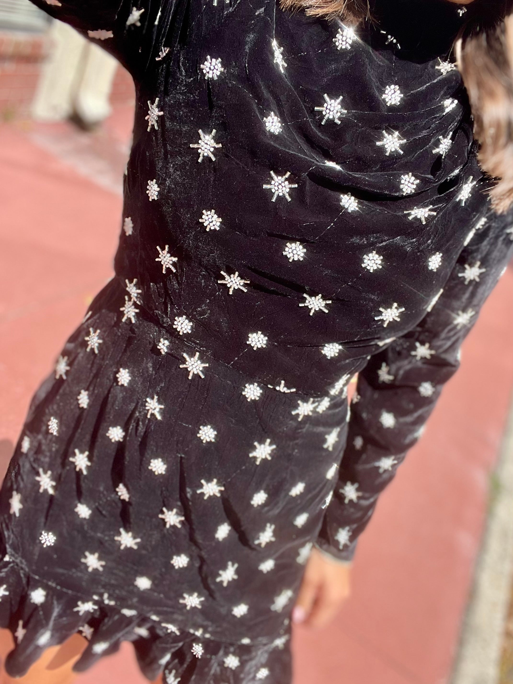 Merryn Beaded Embellished Mini Dress