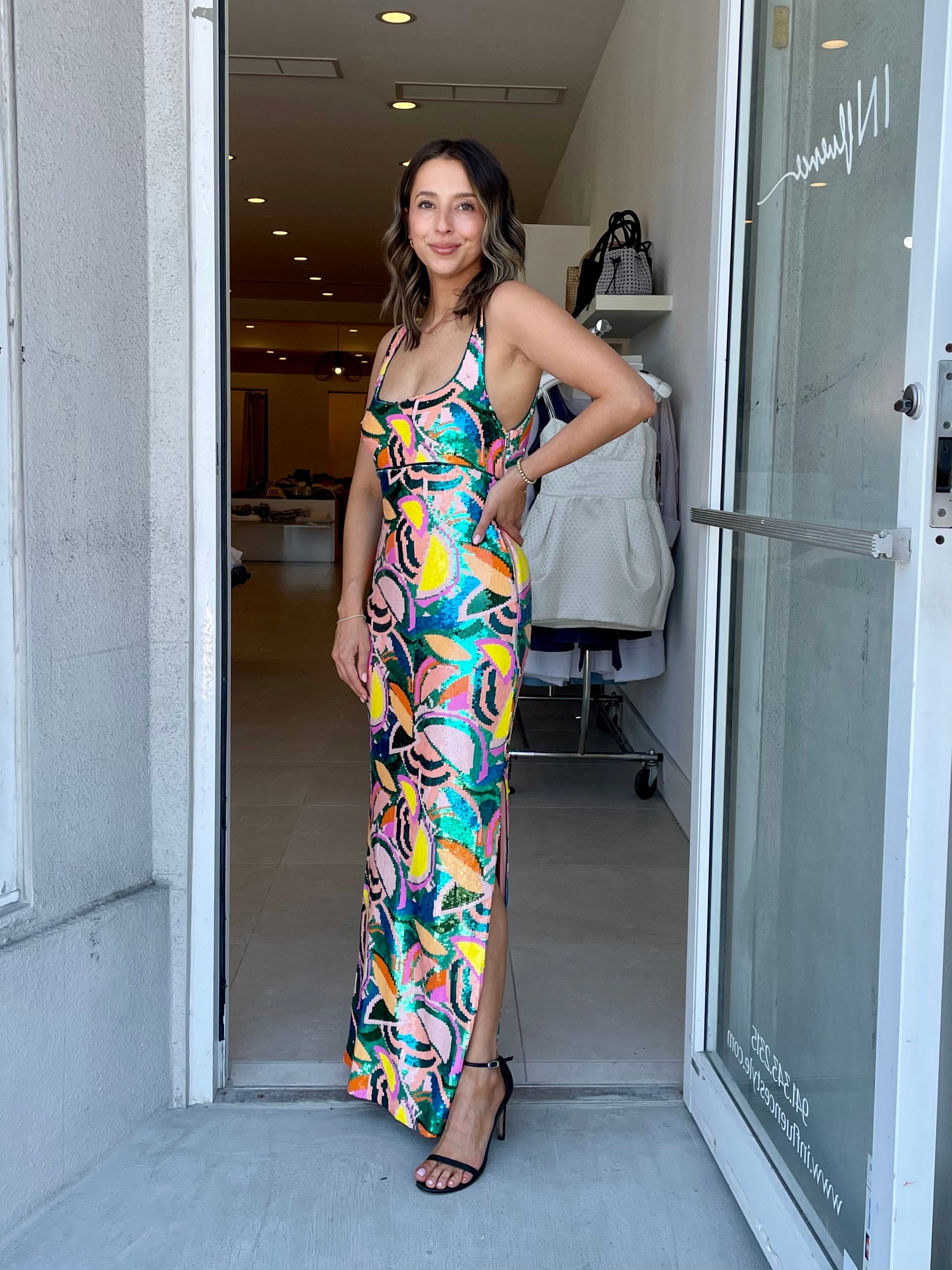 Jubilee Sequin Mini Dress