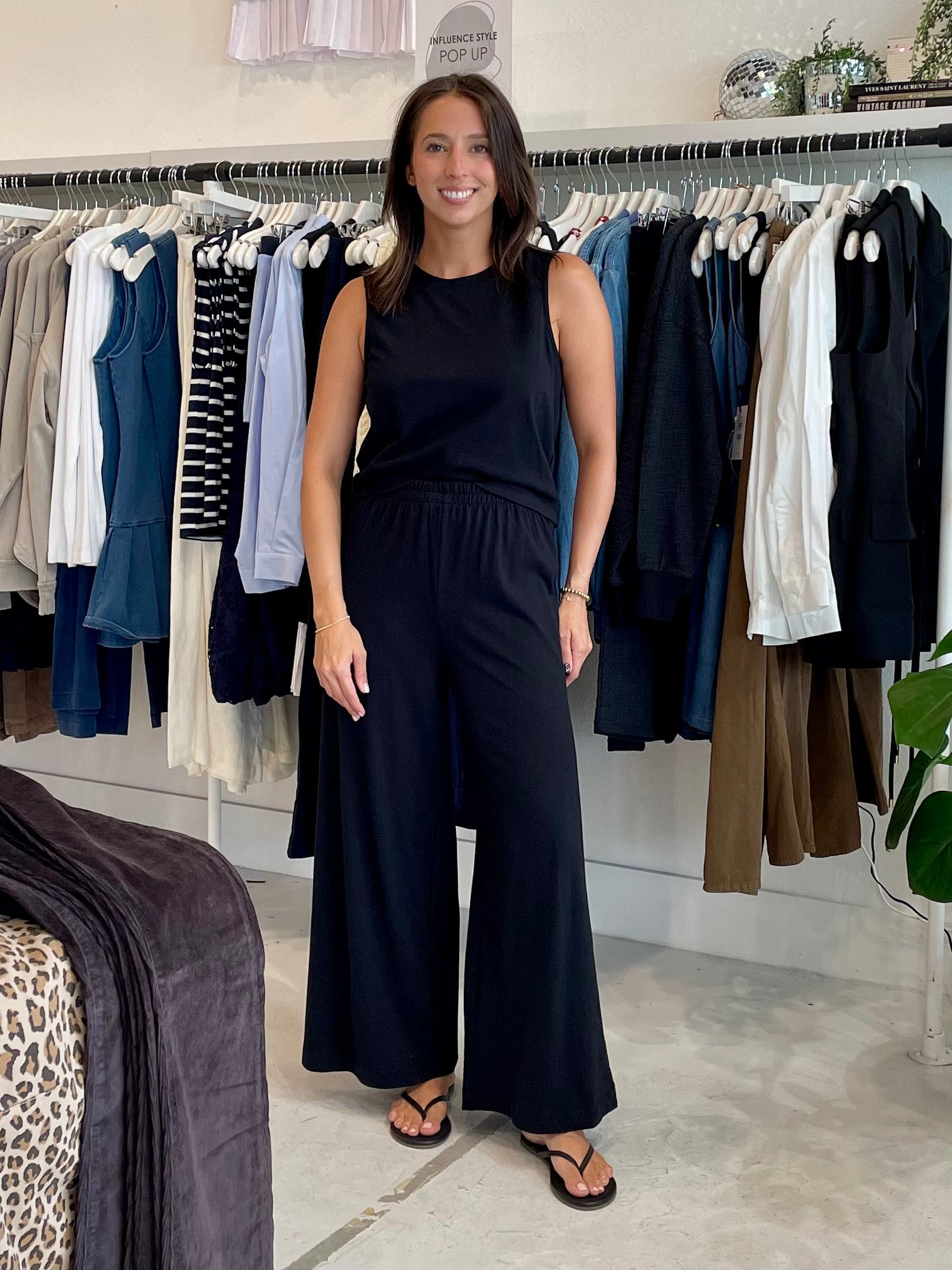 Scout Jersey Crop Flare Pant