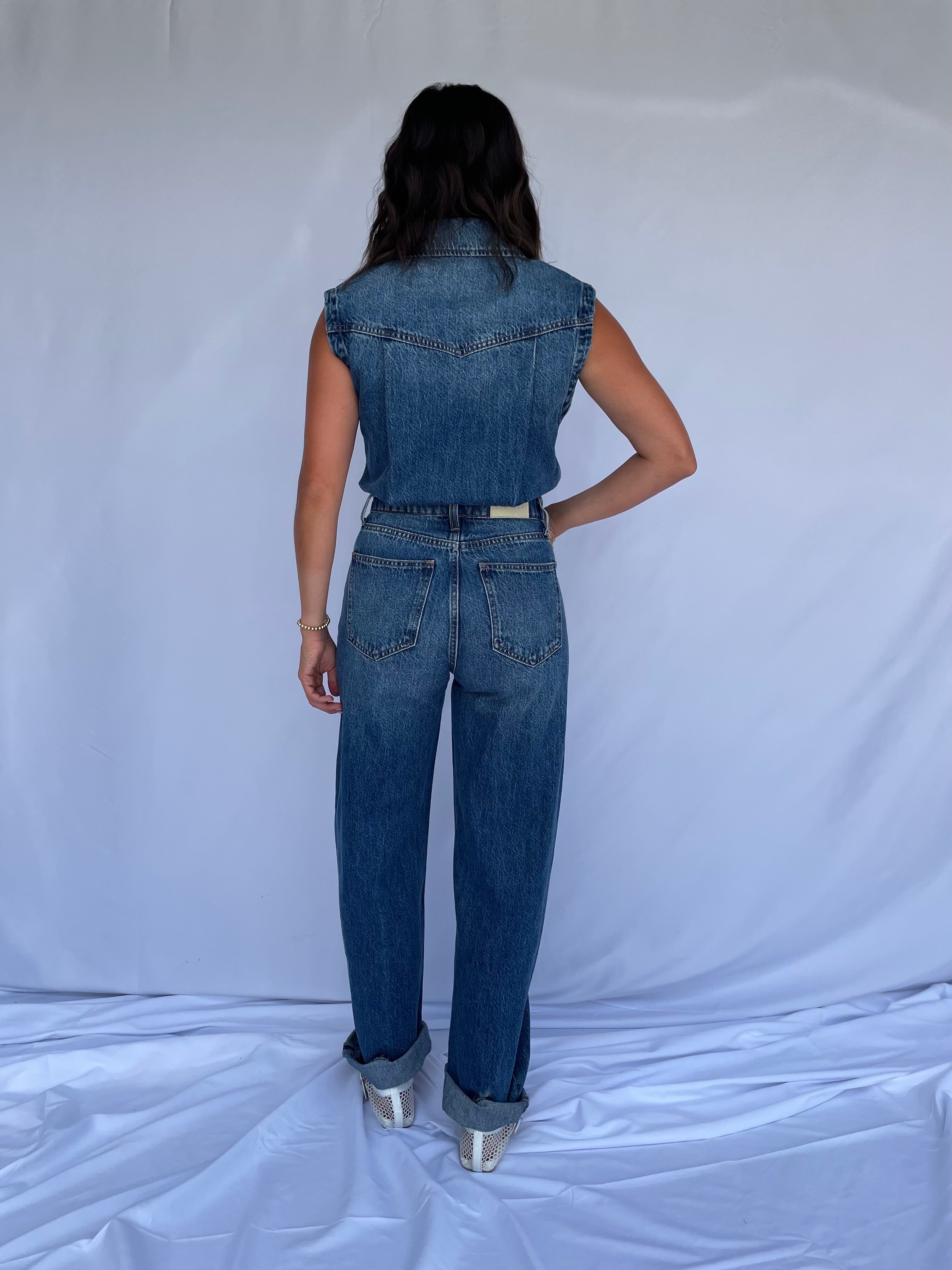 Ace Barrel Leg Jumpsuit
