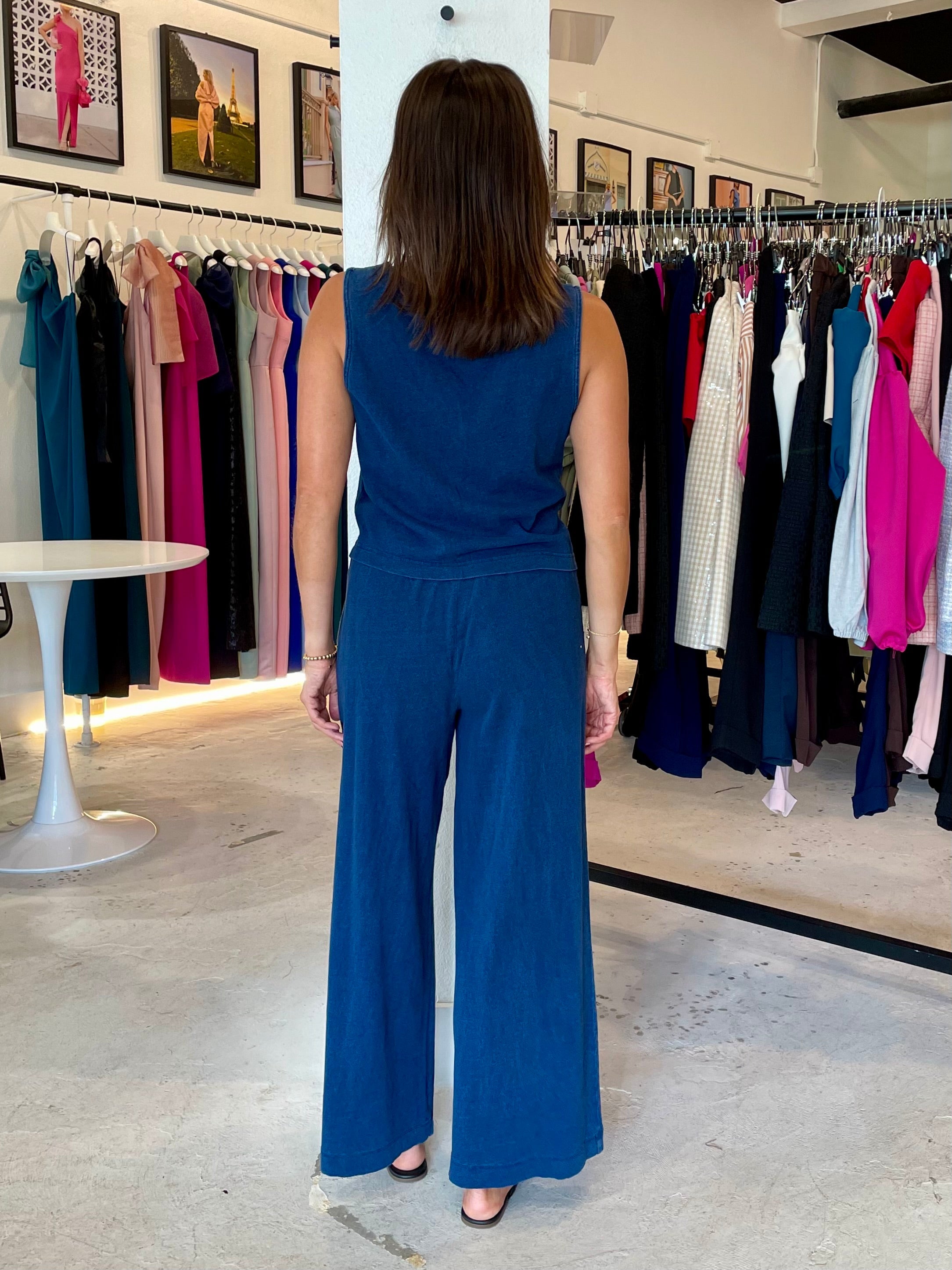 Solace Jersey Denim Top