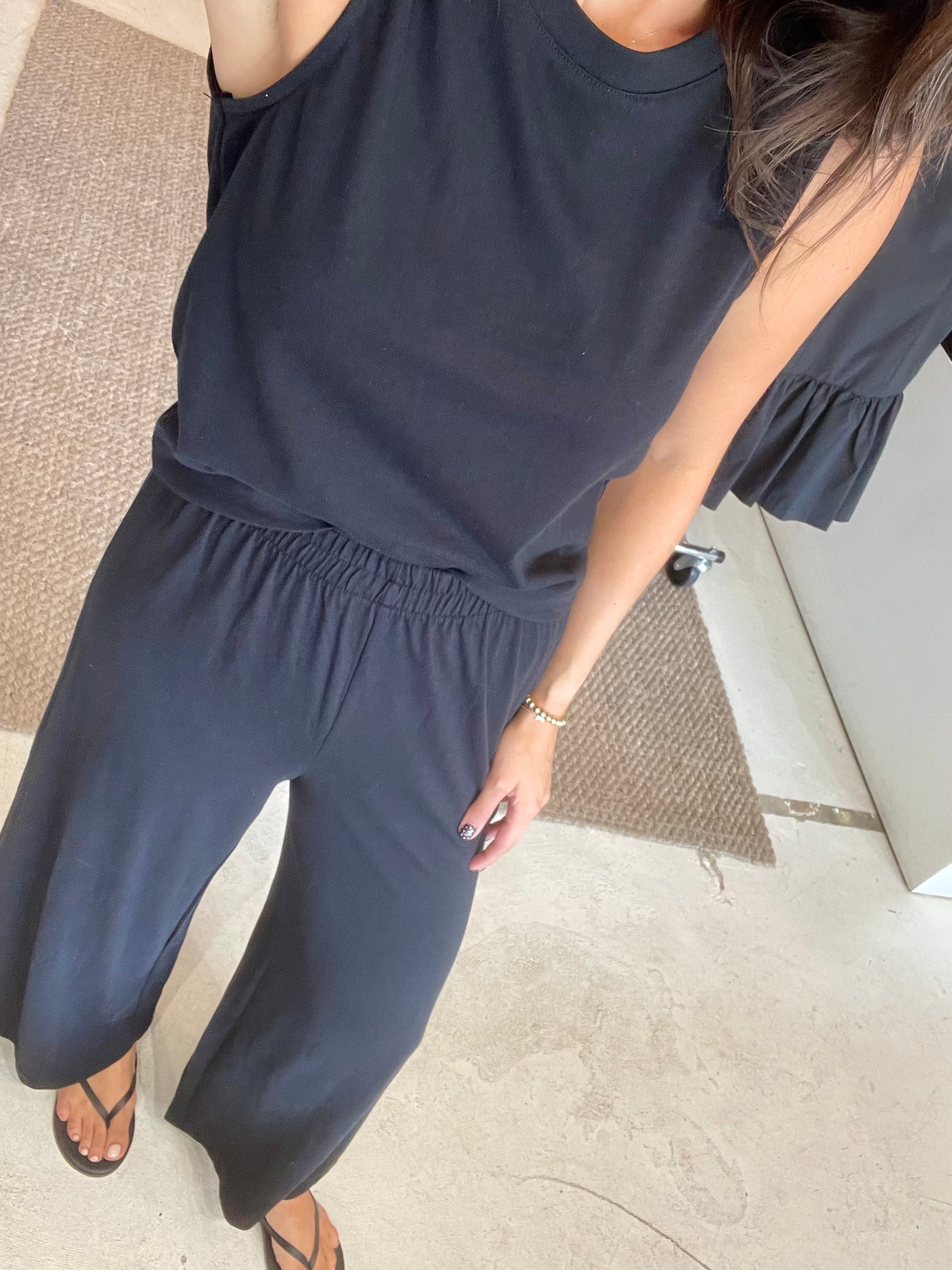 Scout Jersey Crop Flare Pant