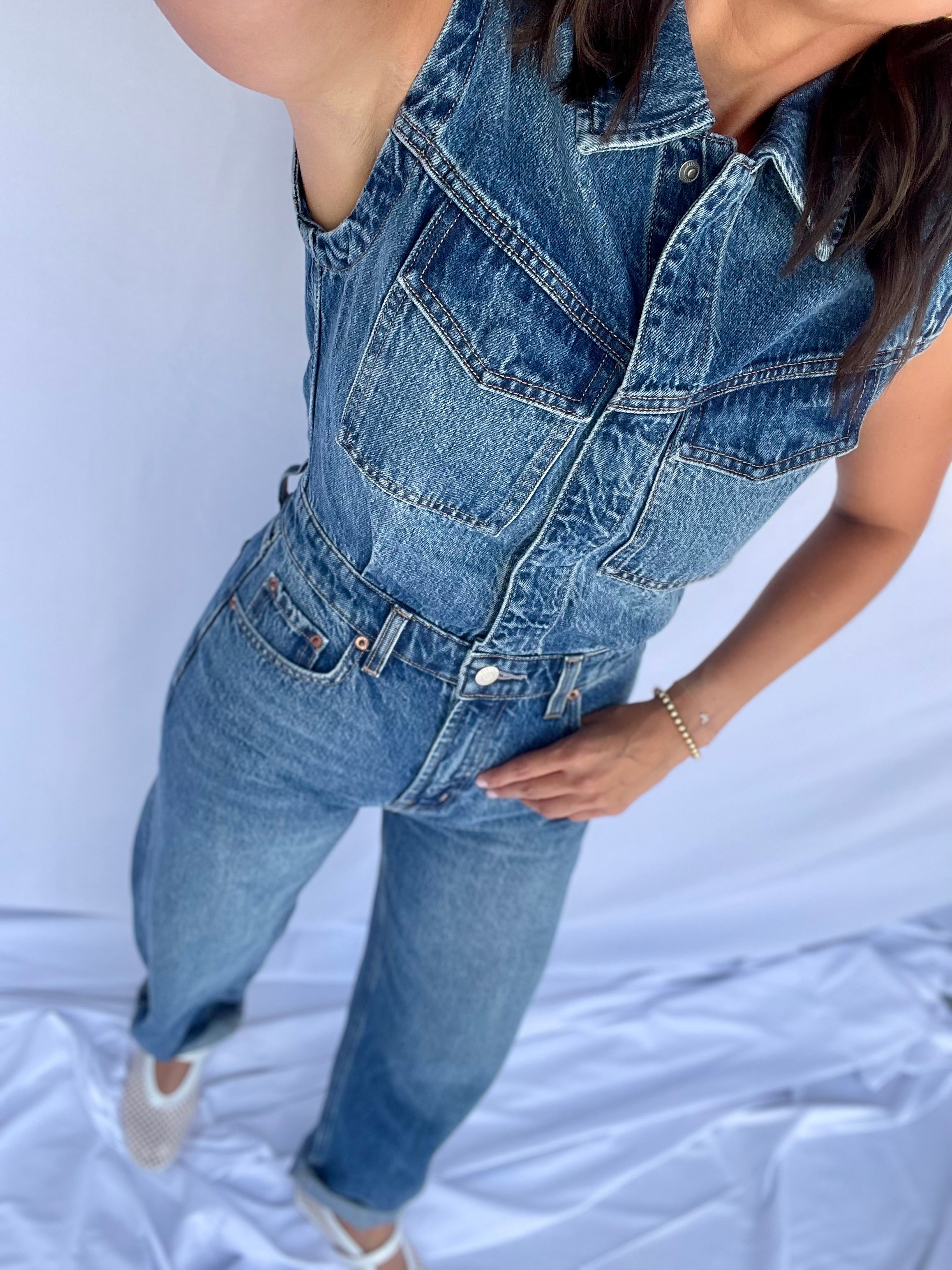 Ace Barrel Leg Jumpsuit